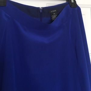 J. Crew Liquid Silk Skirt